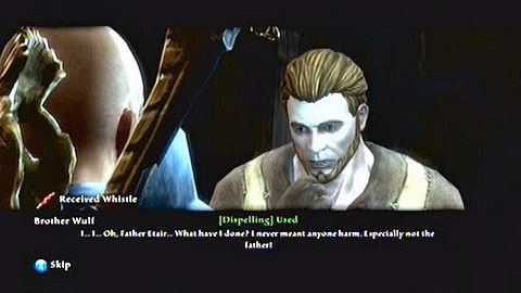 You can also choose the middle answer and test you Dispel skills - Kingdoms of Amalur Reckoning: Odarath II, p. 4 - Walkthrough - Side missions - Kingdoms of Amalur: Reckoning Game Guide & Walkthrough