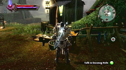 Enconeg Holn the fisher will ask you to find the Nymph which he has fallen in love with - Kingdoms of Amalur Reckoning: Ettinmere - Walkthrough - Side missions - Kingdoms of Amalur: Reckoning Game Guide & Walkthrough