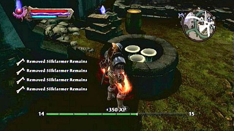 Having collected them all, place them into the urns in Canneroc - Kingdoms of Amalur Reckoning: Webwood, p. 1 - Walkthrough - Side missions - Kingdoms of Amalur: Reckoning Game Guide & Walkthrough