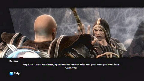 You can now either kill the captain or tell him of Garaners traitorous plan - Kingdoms of Amalur Reckoning: Webwood, p. 1 - Walkthrough - Side missions - Kingdoms of Amalur: Reckoning Game Guide & Walkthrough