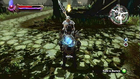 Afterwards return to Canneror and speak with the marked character - Kingdoms of Amalur Reckoning: Webwood, p. 1 - Walkthrough - Side missions - Kingdoms of Amalur: Reckoning Game Guide & Walkthrough