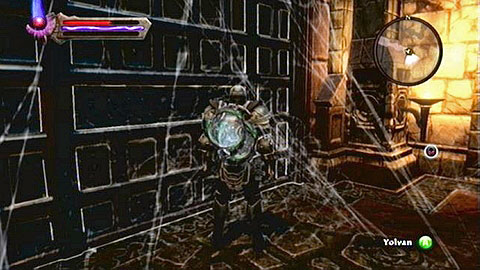 You first task is getting out of Castle Yolvan by using the passage marked on the map, though you will need to fight a couple groups of Spiders before finally reaching it - Kingdoms of Amalur Reckoning: Webwood, p. 2 - Walkthrough - Side missions - Kingdoms of Amalur: Reckoning Game Guide & Walkthrough