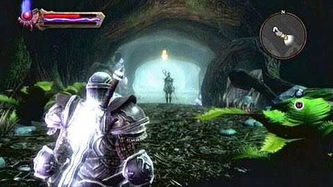 At the very beginning of the tunnel you will once again meet The Widow - Kingdoms of Amalur Reckoning: Webwood, p. 2 - Walkthrough - Side missions - Kingdoms of Amalur: Reckoning Game Guide & Walkthrough