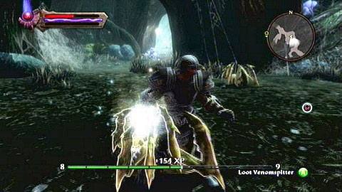 If you refuse The Widow, she will disappear - Kingdoms of Amalur Reckoning: Webwood, p. 2 - Walkthrough - Side missions - Kingdoms of Amalur: Reckoning Game Guide & Walkthrough