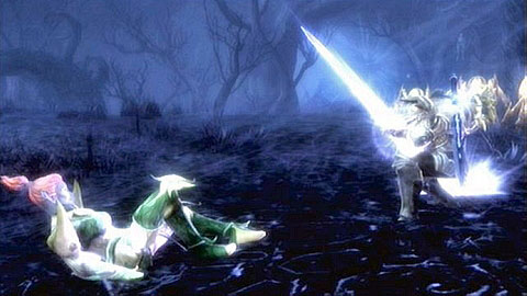 Its best to use it at the very end of the battle, therefore increasing the amount of experience gained - Kingdoms of Amalur Reckoning: Webwood, p. 2 - Walkthrough - Side missions - Kingdoms of Amalur: Reckoning Game Guide & Walkthrough