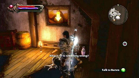 With The Widow dead, return to the tavern in Canneroc and speak with Barten/Garaner to complete the mission - Kingdoms of Amalur Reckoning: Webwood, p. 2 - Walkthrough - Side missions - Kingdoms of Amalur: Reckoning Game Guide & Walkthrough