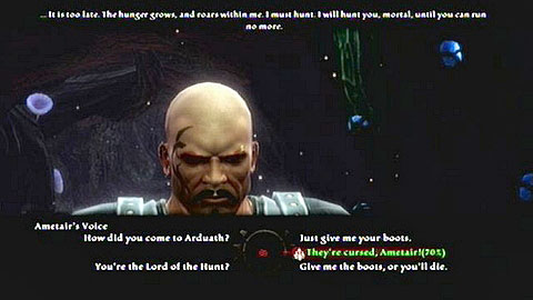 After getting inside, you will head Amatairs voice - Kingdoms of Amalur Reckoning: Haxhi, p. 2 - Walkthrough - Side missions - Kingdoms of Amalur: Reckoning Game Guide & Walkthrough