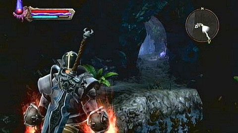 Keep heading south, while killing the beasts found inside - Kingdoms of Amalur Reckoning: Haxhi, p. 2 - Walkthrough - Side missions - Kingdoms of Amalur: Reckoning Game Guide & Walkthrough