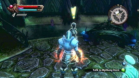 Head to the Embassy Hall and speak with Mythany Keen whos standing in its middle - Kingdoms of Amalur Reckoning: Ysa, p. 1 - Walkthrough - Side missions - Kingdoms of Amalur: Reckoning Game Guide & Walkthrough