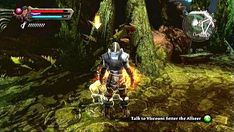 Lord Setter is waiting at the south-west part of town - Kingdoms of Amalur Reckoning: Ysa, p. 1 - Walkthrough - Side missions - Kingdoms of Amalur: Reckoning Game Guide & Walkthrough