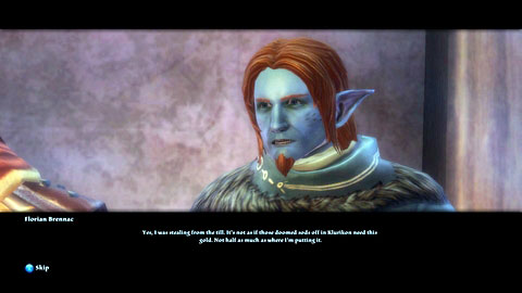 After a short conversation you will be able to either tell of his deeds and let him go free - Galafor/Acatha - p.1 | Side missions - Side missions - Kingdoms of Amalur: Reckoning Game Guide & Walkthrough