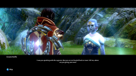 Before heading there, you will once again meet the priestess - Galafor/Acatha - p.2 | Side missions - Side missions - Kingdoms of Amalur: Reckoning Game Guide & Walkthrough