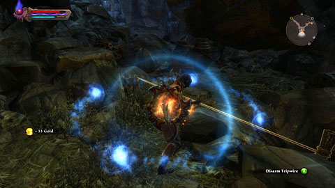 After entering the cove, stick to the right side of the corridor and you will find a chest with the first treasure inside - Forsaken Plain I - p.1 | Side missions - Side missions - Kingdoms of Amalur: Reckoning Game Guide & Walkthrough