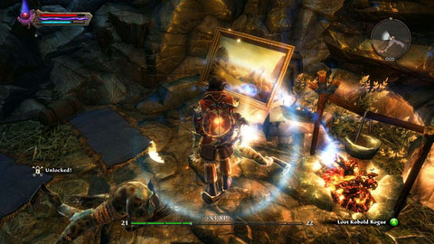 The second item is a big painting protected by Kobolds - Forsaken Plain I - p.1 | Side missions - Side missions - Kingdoms of Amalur: Reckoning Game Guide & Walkthrough