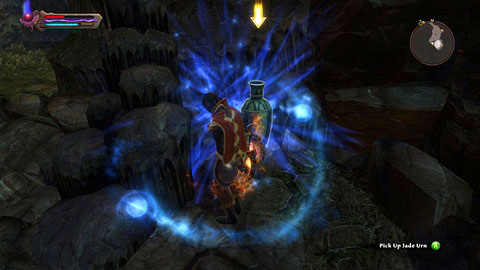 The last item can be found at the very end of the tunnel and its a jade urn - Forsaken Plain I - p.2 | Side missions - Side missions - Kingdoms of Amalur: Reckoning Game Guide & Walkthrough