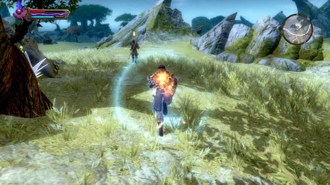 Lord Cras will tell you to follow his guard to where he stores his treasures - Forsaken Plain I - p.2 | Side missions - Side missions - Kingdoms of Amalur: Reckoning Game Guide & Walkthrough