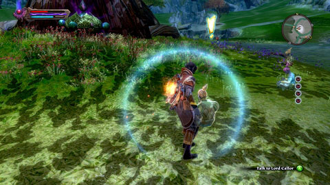 Head to the Deep Slumber M10(6) and speak with Lord Callor - Cradle of Summer | Side missions - Side missions - Kingdoms of Amalur: Reckoning Game Guide & Walkthrough