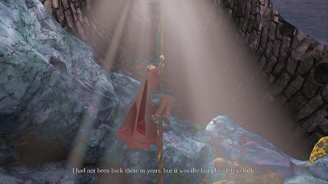 There is no return. - The underground - The Magic Mirror - Kings Quest - Game Guide and Walkthrough