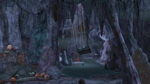 Time for a little nap. - The underground - The Magic Mirror - Kings Quest - Game Guide and Walkthrough