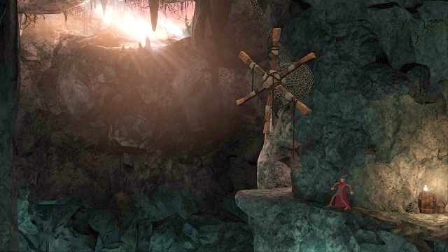 Oops, it is getting really dangerous. - The underground - The Magic Mirror - Kings Quest - Game Guide and Walkthrough