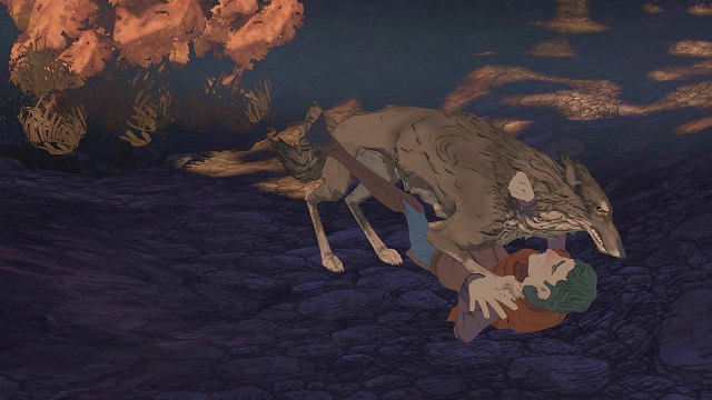 I knew something is lurking in these bushes. - The eye of a Hideous Beast - Tournament of Hopeful Knights - Kings Quest - Game Guide and Walkthrough