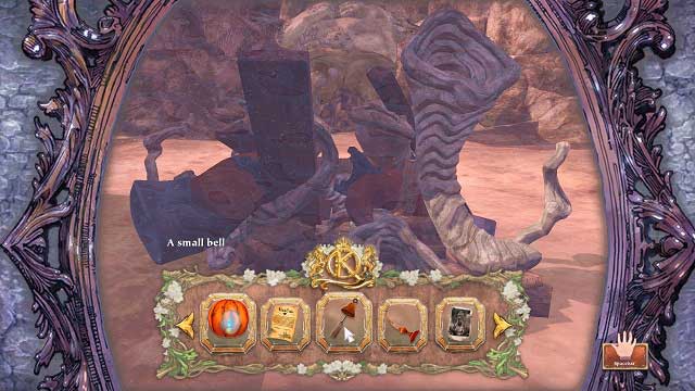 The useless bell. - Troll mouthpieces - Duel of Strength - Kings Quest - Game Guide and Walkthrough