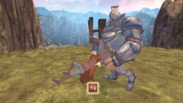 This is too bad. - Battle with Acorn - Duel of Strength - Kings Quest - Game Guide and Walkthrough