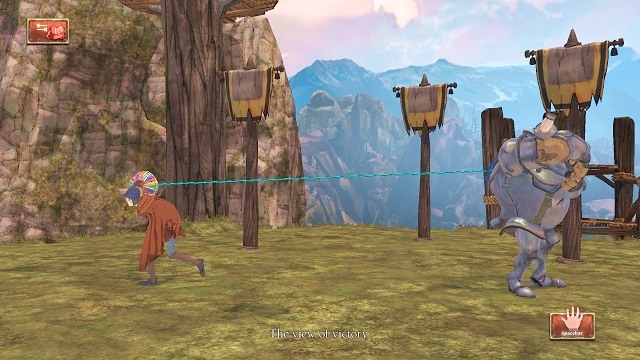 Cmon! - Battle with Acorn - Duel of Strength - Kings Quest - Game Guide and Walkthrough