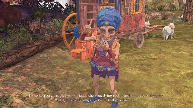 Consider it done. - The merchant - Tournament of Hopeful Knights - Kings Quest - Game Guide and Walkthrough