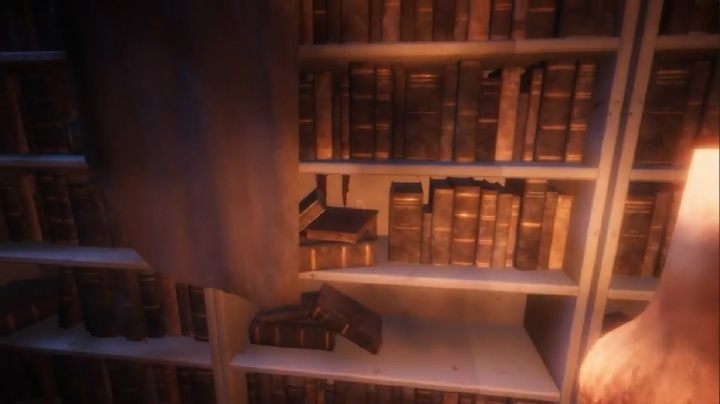 The first sign is on the shelf on the bottom - Solutions to puzzles in Estate - Estate - Lake Ridden Game Guide