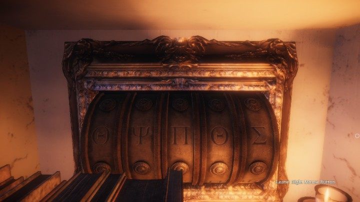 On the above screen, you can see the correct placement of the symbols - Solutions to puzzles in Estate - Estate - Lake Ridden Game Guide