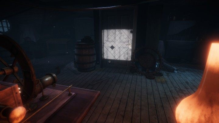 The last part of the code is C5, the symbol placed on the slide shows the last part of the character shown on the chest - Solutions to puzzles in Estate - Estate - Lake Ridden Game Guide