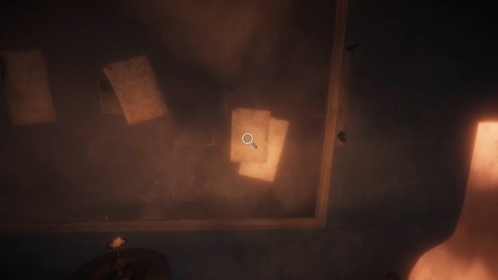 When you enter the new room you will see a cork board - The Island - Lake Rdden - The Island - Lake Ridden Game Guide