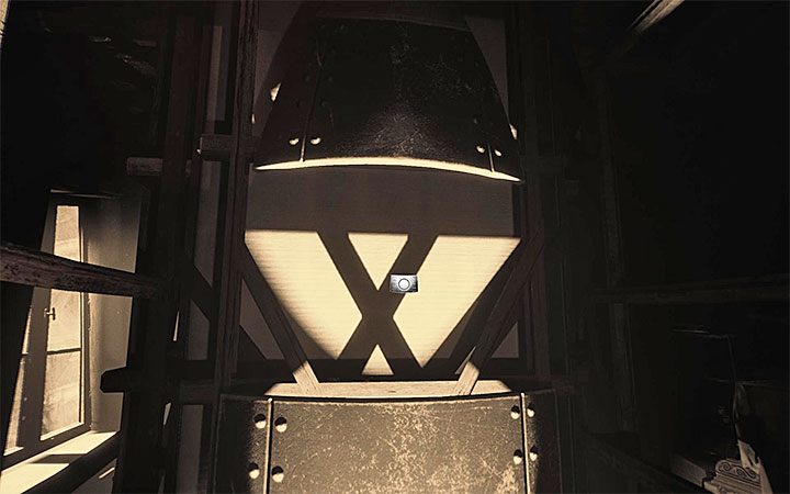 You have to solve the puzzle with a rocket that requires you to complete the device and launch it - Office | Layers of Fear 2 walkthrough - Act 3 - Bloody Roots - Layers of Fear 2 Guide