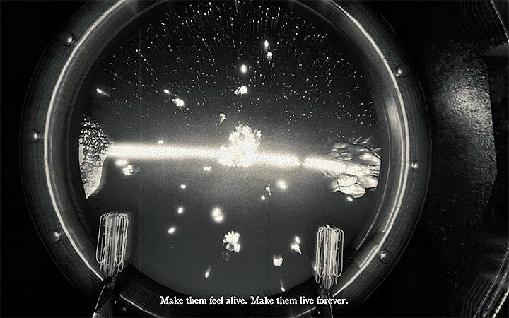 You can already approach the rocket and interact with the viewfinder - Office | Layers of Fear 2 walkthrough - Act 3 - Bloody Roots - Layers of Fear 2 Guide