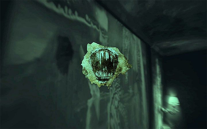 Approach the painting and take the note torn with teeth - The bedroom riddle | Layers of Fear 2 Riddle Solutions - Act 3 - Bloody Roots - Layers of Fear 2 Guide