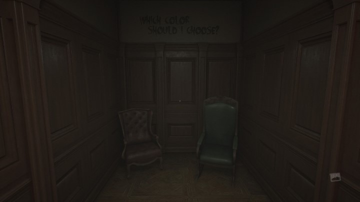 Be warned - this is one of the first choices that affects the ending of the Act - Layers of Fear 2023: Act 1 Painters Story - Walkthrough - Layers of Fear 2023 Guide