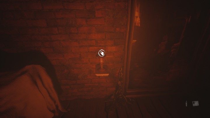In the corridor you'll find a lantern - Layers of Fear 2023: Act 1 Painters Story - Walkthrough - Layers of Fear 2023 Guide