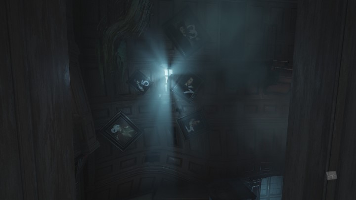 After answering all of the phones, continue along the path the game shows you - Layers of Fear 2023: Act 1 Painters Story - Walkthrough - Layers of Fear 2023 Guide