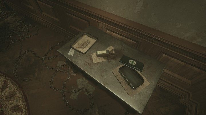 Turn the picture, then walk through the looping corridor and rooms to find 3 medical tools - Layers of Fear 2023: Musicians Story - Walkthrough - Layers of Fear 2023 Guide