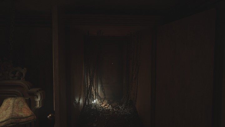 Inside the room where the bed is, the passage will open in the closet - Layers of Fear 2023: Musicians Story - Walkthrough - Layers of Fear 2023 Guide