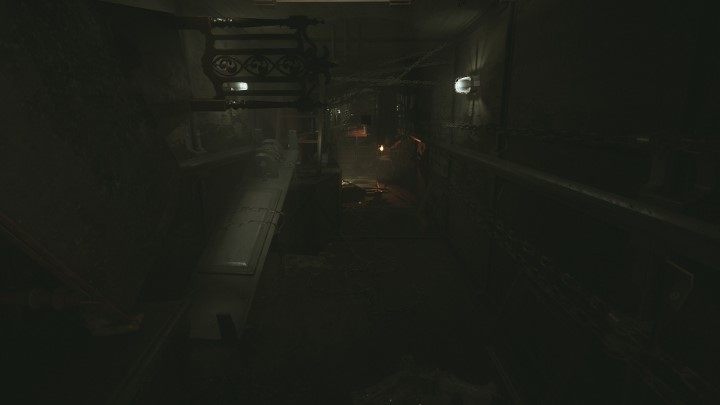 As you wake up from your fall, head quickly down the corridor, as an elevator will be right behind you - Layers of Fear 2023: Musicians Story - Walkthrough - Layers of Fear 2023 Guide