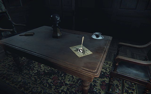 On the table, under the fork, you can find another rat painting - Episode 3: Primer - Walkthrough - Layers of Fear - Game Guide and Walkthrough
