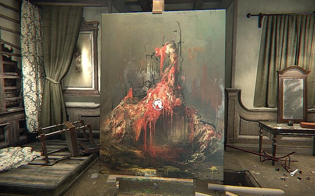 You will enter the room with the painting - Episode 3: Primer - Walkthrough - Layers of Fear - Game Guide and Walkthrough