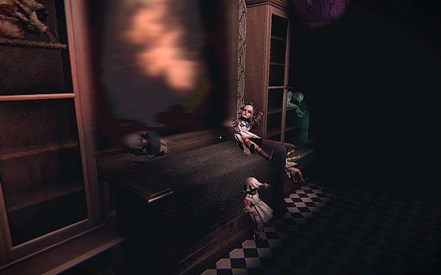 Walk under the painting - Episode 4: Brush - Walkthrough - Layers of Fear - Game Guide and Walkthrough