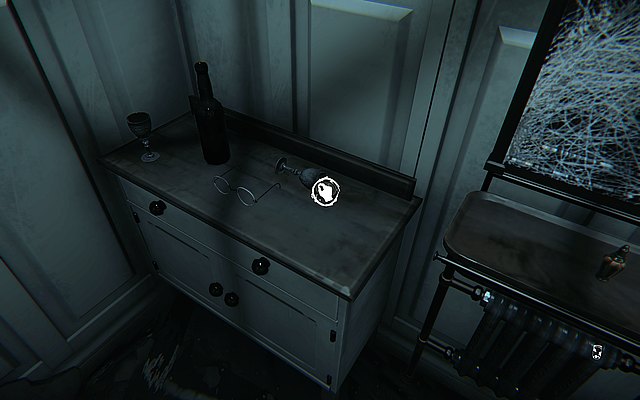 Walk under the chessboard and observe the game - Episode 6: Contemplation - Walkthrough - Layers of Fear - Game Guide and Walkthrough