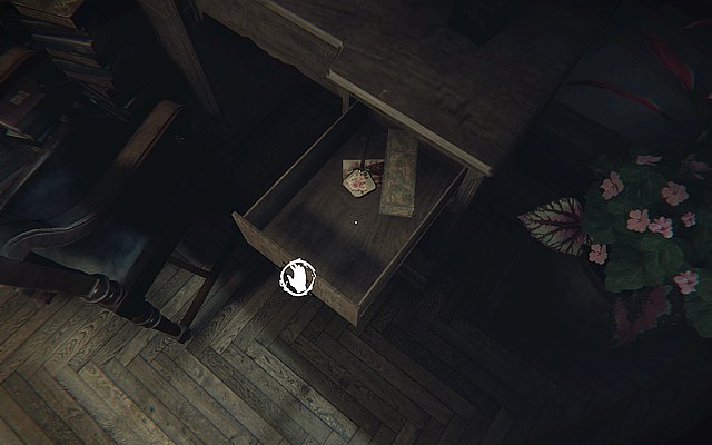 Episode 5 - in the room on the left, in the desk in first drawer on the right side - Family Mementos - Secrets - Layers of Fear - Game Guide and Walkthrough