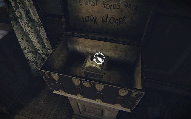 Episode 1 - the memory is triggered by a ring found in a chest unlocked by using a number sequence - Whispered words - Secrets - Layers of Fear - Game Guide and Walkthrough