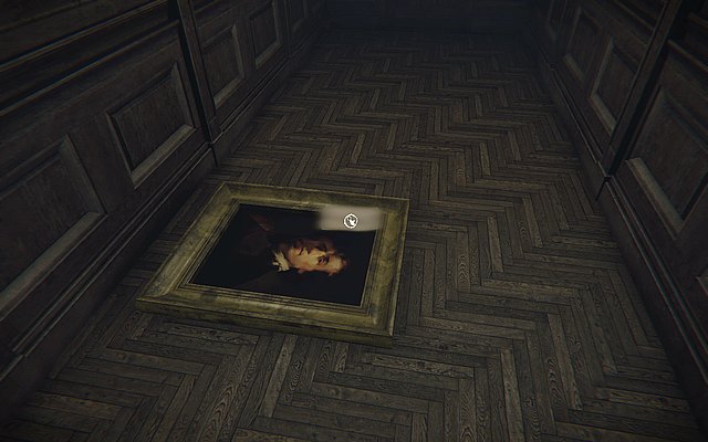 Episode 1 - The second word can be found by rotating the painting that flew from one part of the corridor to another - Whispered words - Secrets - Layers of Fear - Game Guide and Walkthrough