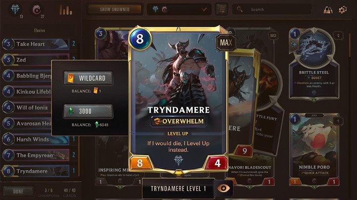 Each duel starts with a phase of the so-called Mulligan - a tactically significant stage, during which each player draws the best possible cards - Freljord & Ionia - best cheap deck in Legends of Runeterra - The best starting decks - Legends of Runeterra Guide